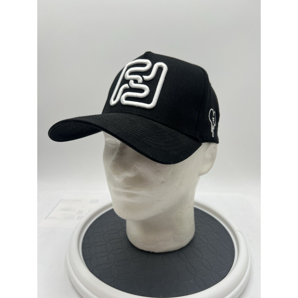 Family Forever Apparel Mirrored F Black Snapback Hat 3D Puff Embroidered Cap